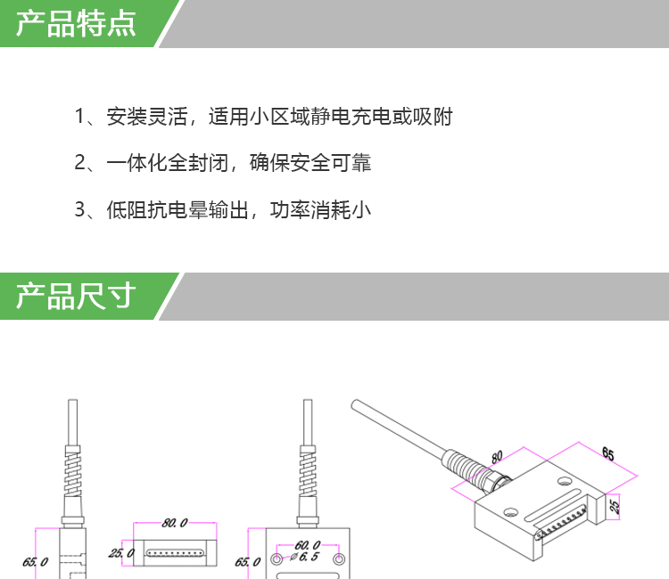 大号放電(diàn)頭(圖1)